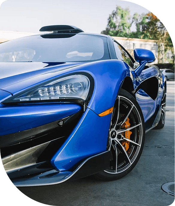 Blue Mclaren
